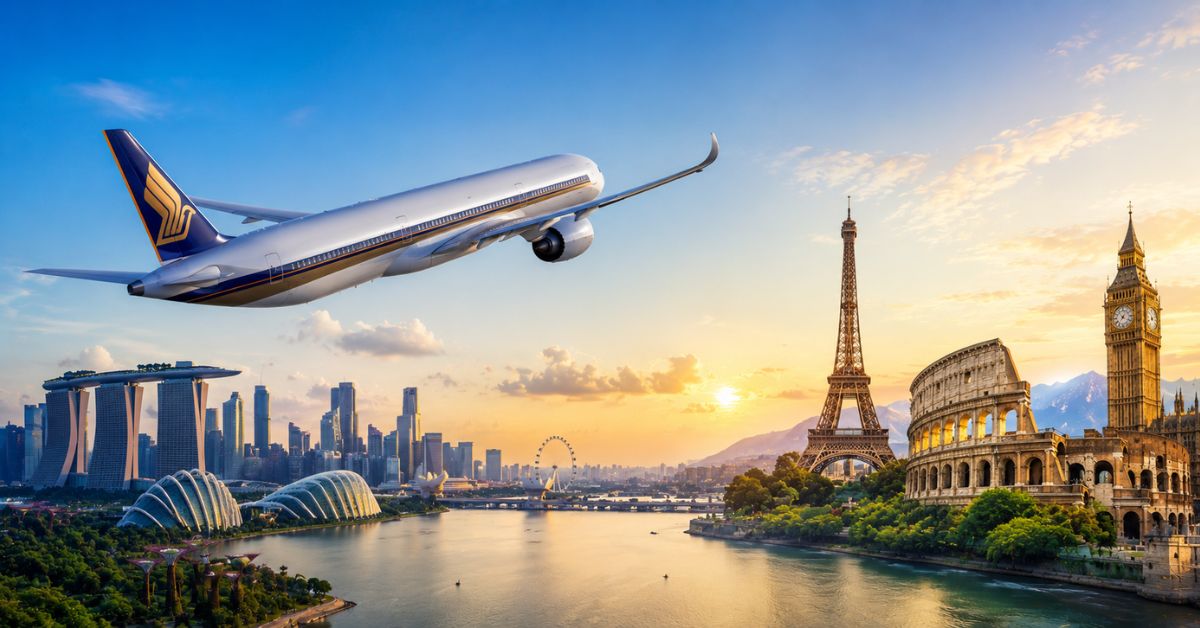 Cheapest Flights From Singapore to Europe: Full Comparison Guide  